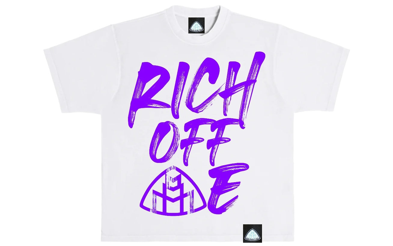 Rich Off Me White T- Shirts