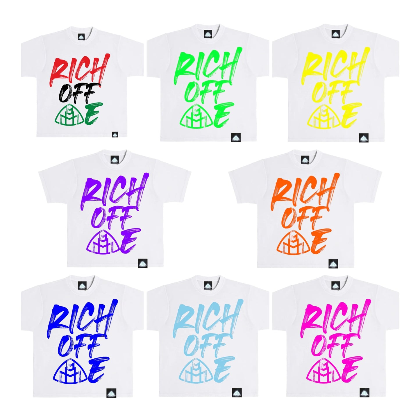 Rich Off Me White T- Shirts