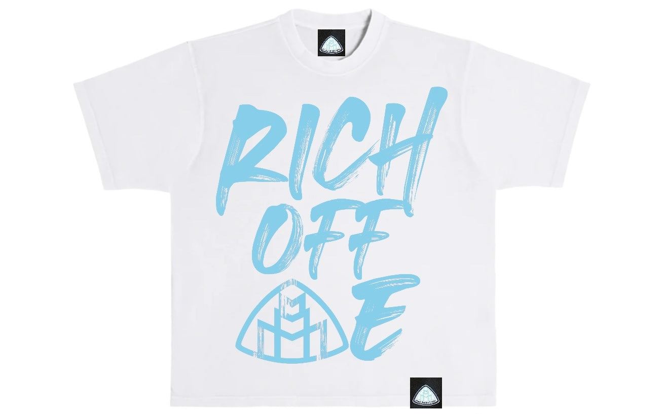 Rich Off Me White T- Shirts