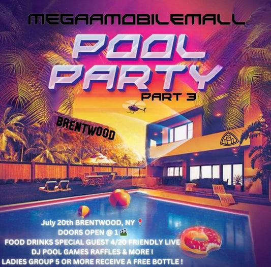 MEGAAMOBILEMALL Pool Party PT. 3