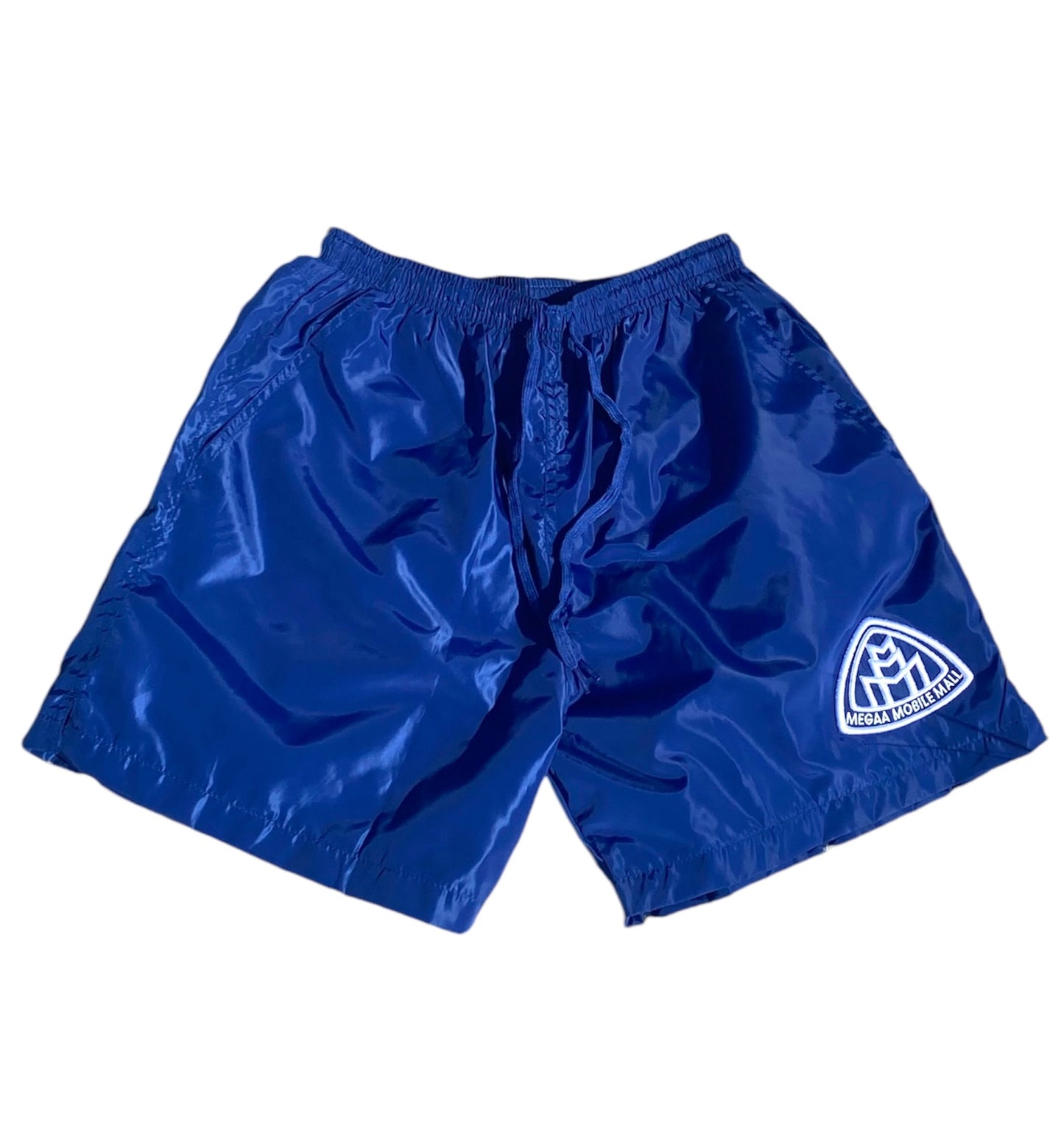 Blue Triple M Swim Trunks