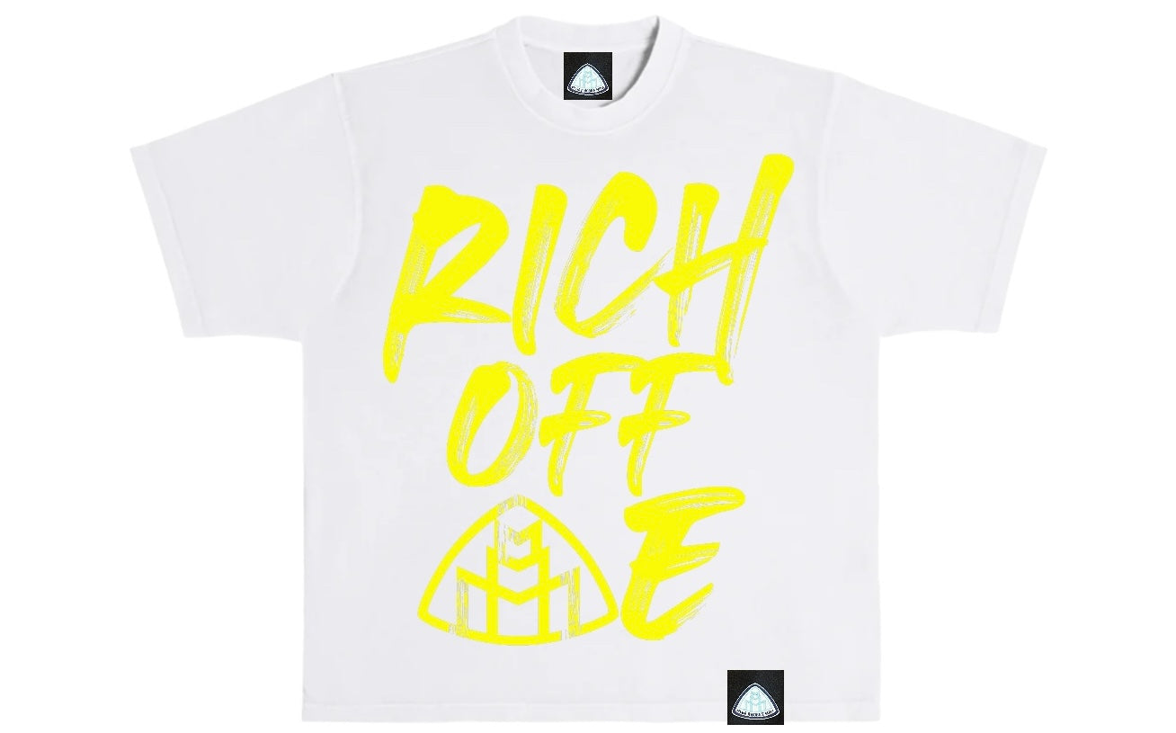 Rich Off Me White T- Shirts