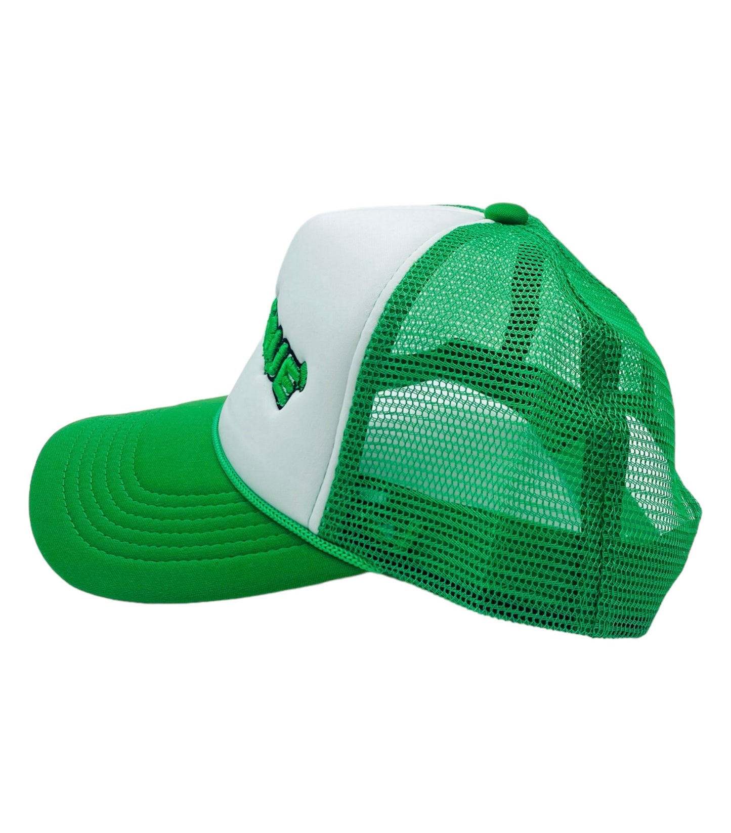 Plantique Trucker - Green side view