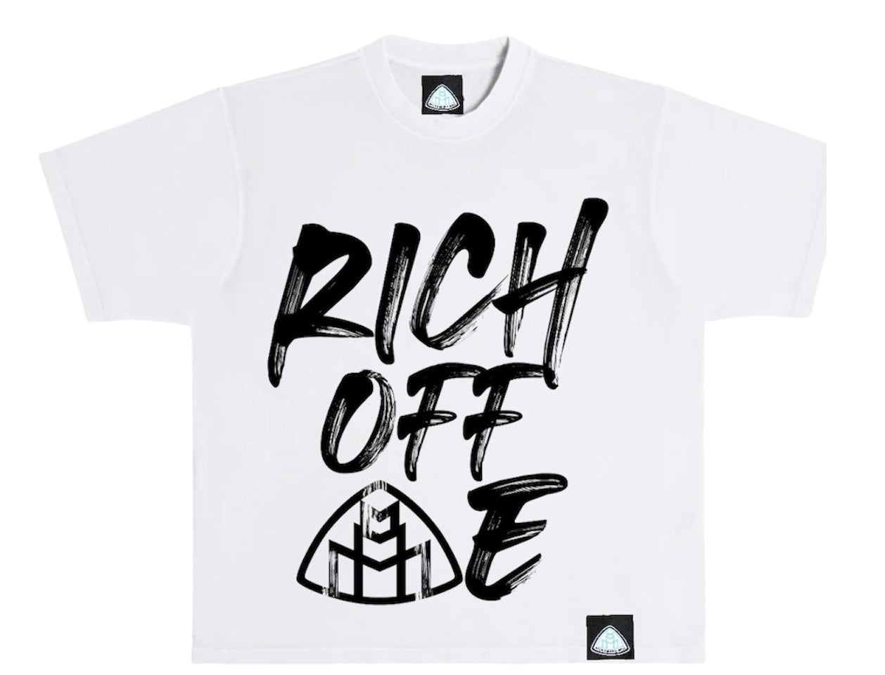 Rich Off Me White T- Shirts