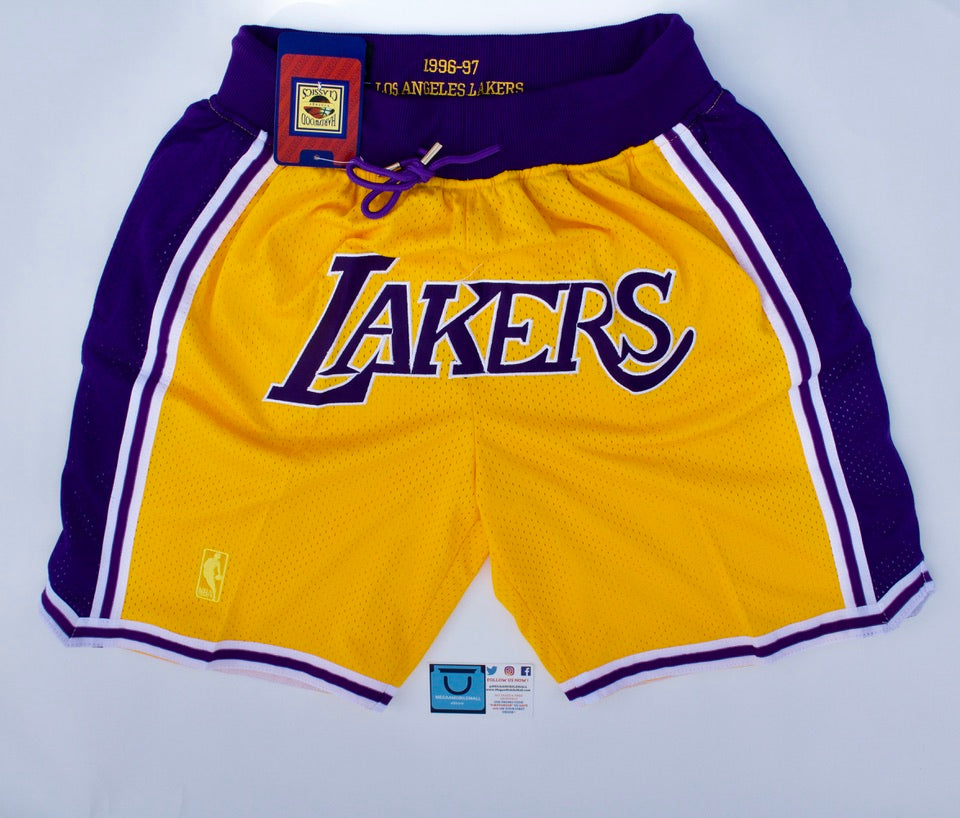 Wholesale Just Don Basketball Shorts N-B-a Los Angeles Lakers/Brooklyn Nets  Sportswear - China Wholesale Just Don Shorts and Wholesale Basketball Shorts  price